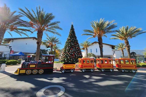 Amusement park antique train ride for sale